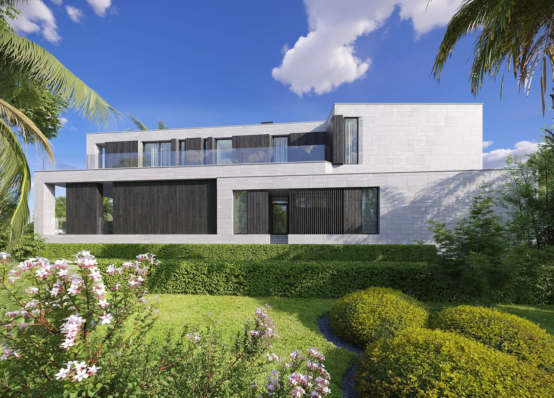 Tide crest houses rendering