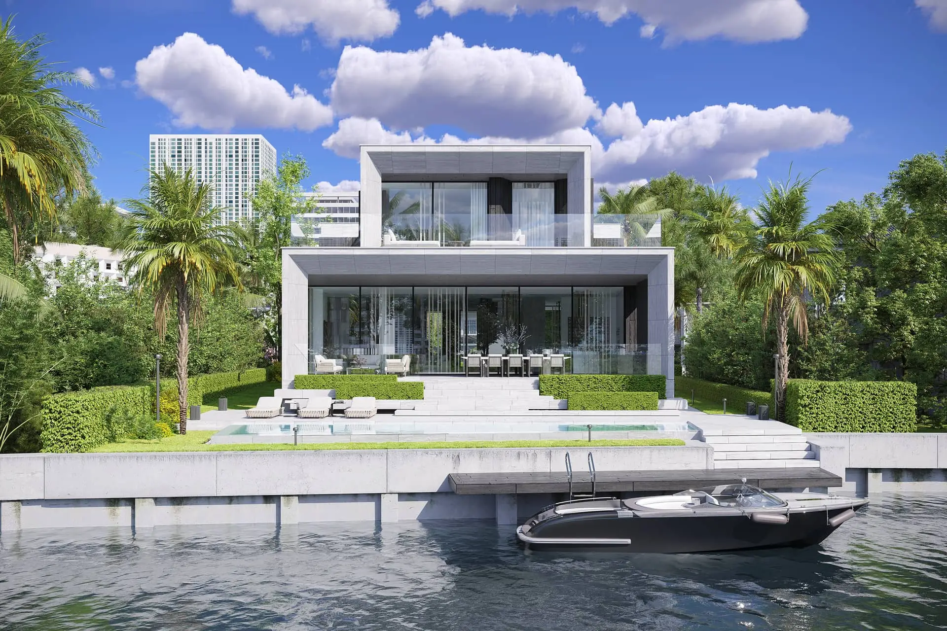 Waterfront residences